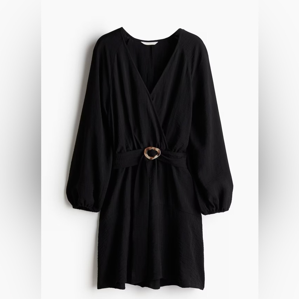 NEW H&M BELTED DRESS